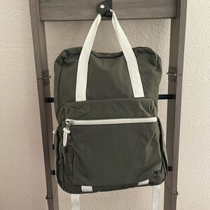 Stylish Olive Green Backpack